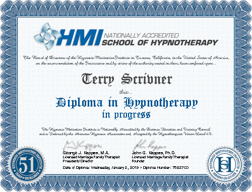 Diploma TEMP Terry Diploma for Terry Scrivner